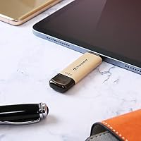 Transcend Jetflash 930C 512GB Dual USB Stick, Gold |USB-A & USB-C |Bis zu 420MB/s|Robustes Metallic-Gehäuse |Ideal für iPhone 15/16/17, iPad, MacBook, PC & Gaming (PS5/Xbox) – Ansicht 9