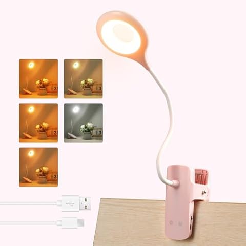 Lampe de Bureau Rose Akynite 3W Cover