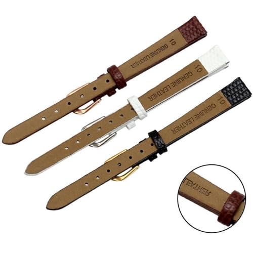 Correa de reloj de cuero para mujer ideal para renovar esferas pequeñas 7