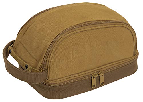 ���X�R �f���b�N�X �g���x���L�b�g Rothco Deluxe Canvas Travel Kit 1854 (�R���[�e�u���E��)