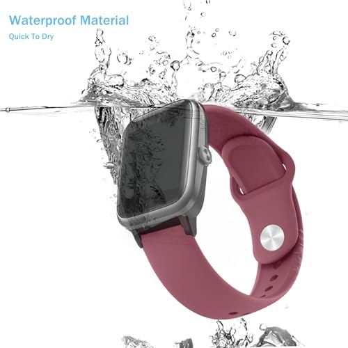 Bracelet en silicone de haute qualité compatible Amazfit Bip U Pro - 4