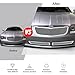 APS Compatible with Chrysler Crossfire 2004-2008 Main Upper Lower Bumper Stainless Steel Chrome Mesh Front Grill Grille Insert Combo R77808T