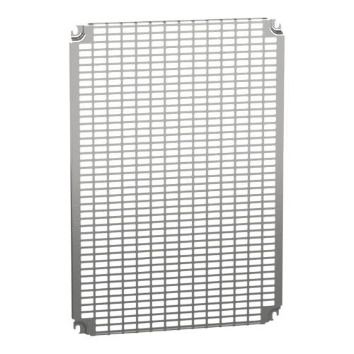 Placa mont. Telequick 700x500 en acier perforé gain de temps