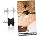 Zerodeko Ceiling Fan Mounting Bracket with Adjustable Pulley Clip Fixing Tool for Secure Installation of Ceiling Fans for Use