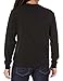 GAP Mens Relaxed Fit Long Sleeve Logo T-Shirt T Shirt, Black 4, Small US