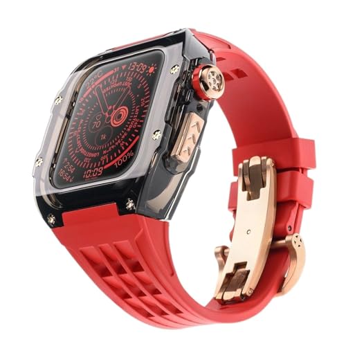 Bracelet de montre en caoutchouc PURYN transparent pour réinventer votre style Apple Watch