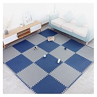 Tapis de jeu en mousse EVA 16 pièces pour bébé, tapis de jeu pour enfants, tapis de protection de sol pour bébé, 30 x 30 x 1 cm, 1,44 m² | Leroy Merlin