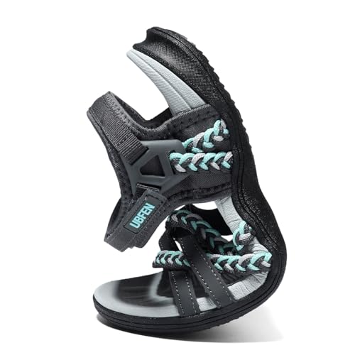 Image of UBFEN Womens Hiking Sandals Outdoor Comfortable Sport | Lightweight, Water Sandals, Adjustable Straps, Arch Support, Ideal for All-Day Wear, Beach, Vacation, Camping, Walking