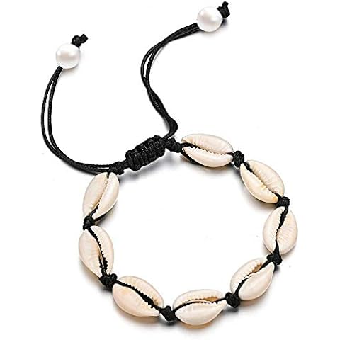 Gleamart Handmade Cowrie Shell Anklet for Women Cover