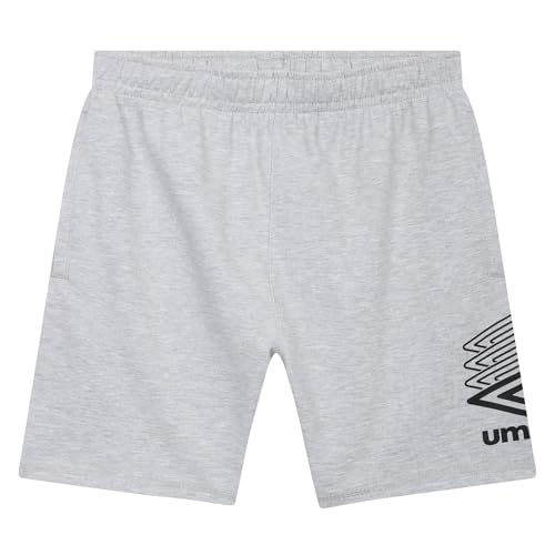 Short Umbro Terrace homme gris chiné en taille L pour le sport