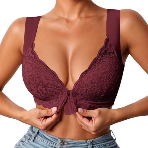 Soutien-gorge push-up noir en dentelle sans armatures taille S