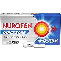 Nurofen Quickzorb Ibuprofen lysine 342 mg 12 Caplets