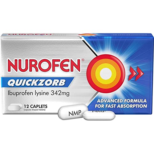 Nurofen Quickzorb Ibuprofen lysine 342 mg 12 Caplets