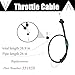 551859 Throttle Cable 38.8