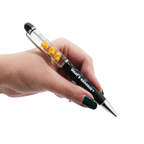 Bolígrafo Novelty Floaty Pen con diseño flotante pato miniatura 4