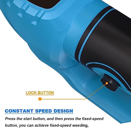 Cortacésped eléctrico recargable y portátil con cabezal multifuncional pequeño 8