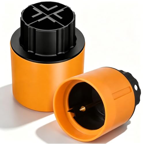 Image of Remerry 2 Pcs Chemical Jug Seal Cutter, Eas Cut Seal Remover Opener, Orange