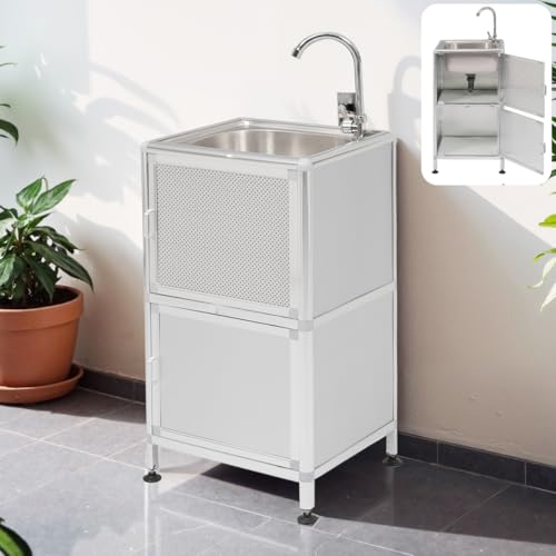 Simpolu O  [^VN XeX Trh~ W46×D41×H108cm K[fVN Ƒ Lb` 䏊 Ɨp Ȉ gݗĊȒP [It  ߉\  K[fjO DIY  (Vo[)