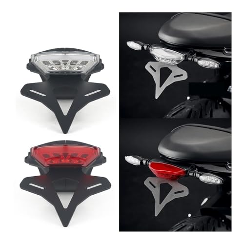 Support contre-pointe Trident 660 de qualité supérieure avec feu stop LED et coque - 2