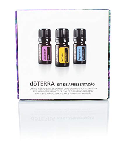 Kit apresentação com 3 óleos essências doTERRA 5ML original