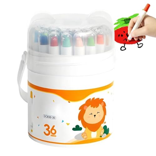 Lápices de colores Twist lavables para pintar en el colegio y casa sin manchas