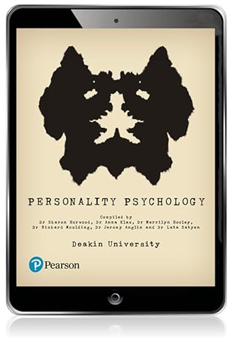 Personality Psychology (Custom Edition)