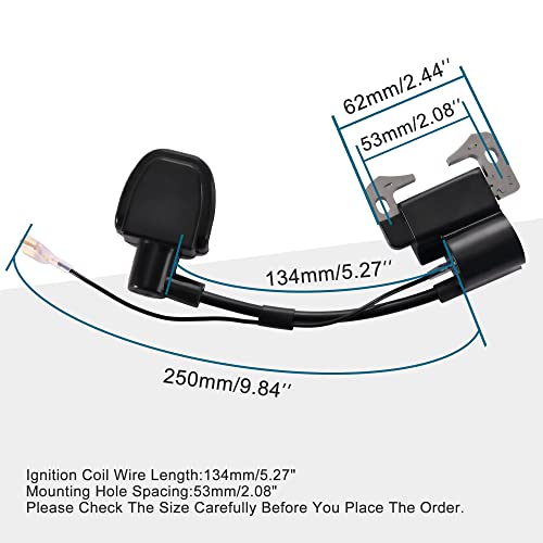 GOOFIT Zündspule für Zweitaotor 49 cc 47 cc, ATV, Pocketbike und Go Kart