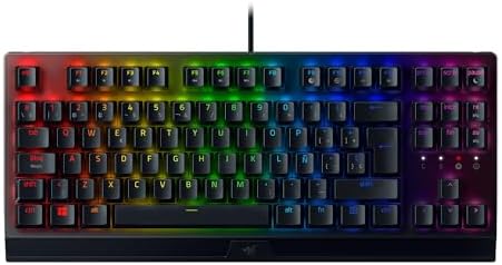Razer BlackWidow V3 Tenkeyless (Yellow Switch) - Teclado compacto...
