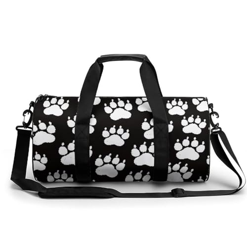 Sac de sport gym 45x23x23cm Patte Blanche pour organiser vos affaires de voyage