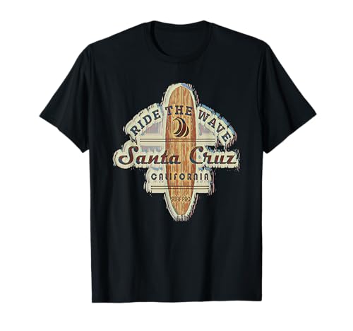 Santa Cruz, Surfer Surfboard Vintage Tshirt T-Shirt