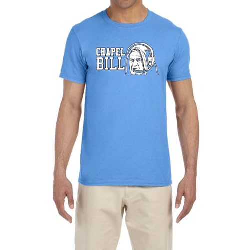 Blue Men's Bill Belichick Chapel Bill Logo T-Shirt