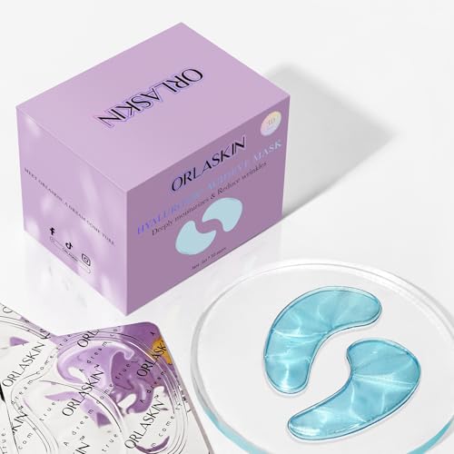 ORLASKIN Adesivos sob os olhos, 30 pares de máscara para olhos para olheiras, olhos inchados, bolsas