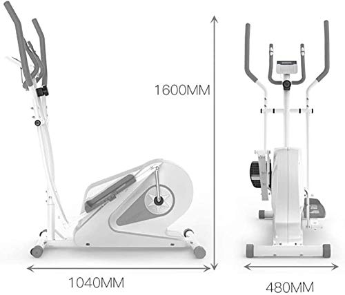 Image of Elliptical Machine Weight Loss Machine with 8 Levels of Resistance and LCD Display Cardio Fitness Machine for Men and Women Use