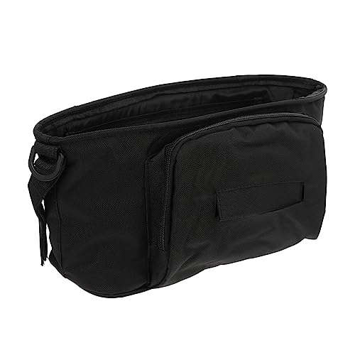 KOMBIUDA Stroller Organizer Bag Hanging Cart Diaper Storage Pouch for Easy Access Durable Design Compatible with Stroller Handles and Bars
