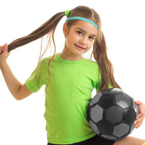 Gjinxi 9 faixas esportivas elásticas, finas, antiderrapantes, elásticas, laços de cabelo skinny, ace