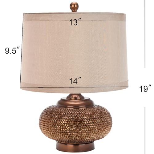 Lámpara de mesa SAFAVIEH Alexis 19 pulg set 2 LED miniatura 3
