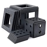 WelderElite 12-Piece Welding Coupons 1/8' Welding Practice Kit 11 Gauge Beginners Welding Mild Steel Sheet Can Be Used to Make 1 Dice and 1 Cube Frame