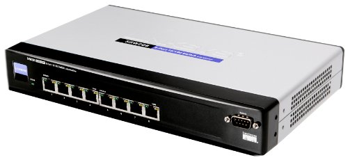 Cisco-Linksys SRW208 8-port 10/100 Ethernet Switch - WebView