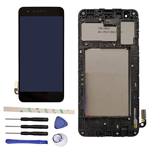 One-Day Sale: Up to 70% Off Draxlgon LCD Display Touch Screen Digitizer Assembly Replacement with Frame for LG Aristo 2 Plus X212 T-Mobile X212TA X212TAL Black