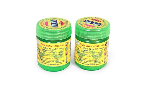 Image of Hong Thai Herb Inhaler Traditional Thailand Compound (Pack Of 2)