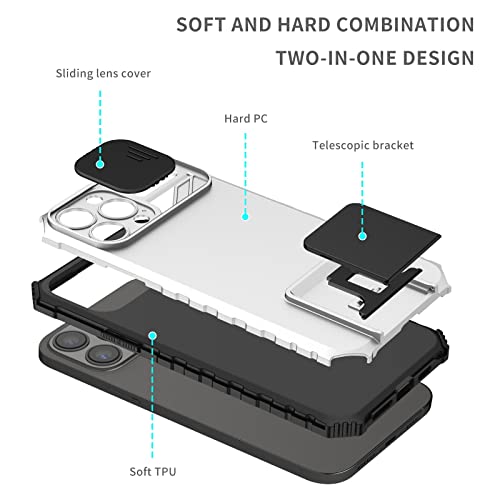 Coque iPhone 12 Pro Max avec 3 positions de kickstand de protection hard slim - 6