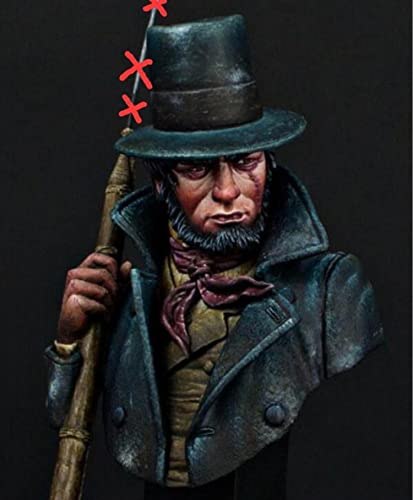 Figura de resina Ancient Man 1/12 sin ensamblar miniatura 1
