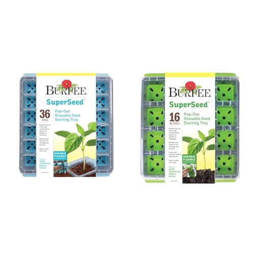 Burpee 36 & 16 Cell Seed Starting Trays