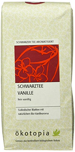 Ökotopia Schwarztee Vanille, 1er Pack (1 x 250 g)