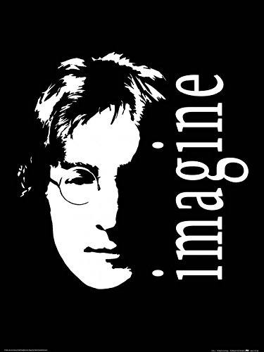 Amazon.co.jp: ポスター:ジョン・レノンポスターアート印刷 – Imagine