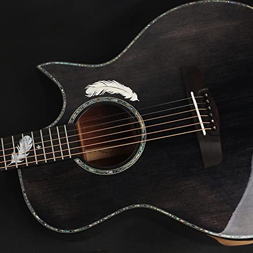 MEIeynt Guitare Acoustique 41 Pouces Ensemble débutant pour Guitare épicéa avec Sac rembourré, Cordes, médiators… - Les Beatles, Paul McCartney, John Lennon, RIngo Starr, George Harrison MEIeynt Guitare Acoustique 41 Pouces Ensemble débutant pour Guitare épicéa avec Sac rembourré, Cordes, médiators… – Image 3