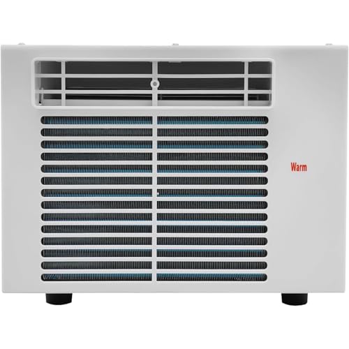 Unità AC finestra, 5000 BTU condizionatore d'aria portatile con telecomando, mini dispositivo di raffreddamento ad alta efficienza energetica per camera da letto, cucina, ufficio fino a 150 mq, facile