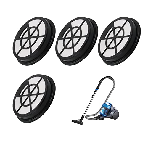 4 Staubsaugerfilter Ersatz für Eureka WhirlWind beutellosen Kanister-Staubsauger, passend für NEN110A, NEN110B, NEN110D