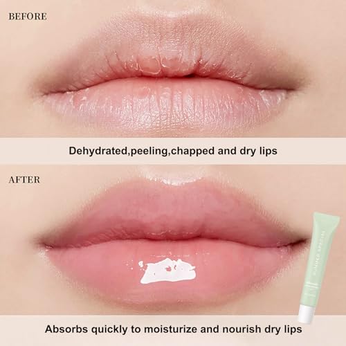 Image of 4 PCS Lip Glossy Butter Nourishing Balm,Lightweight,Non-Sticky,Long-lasting Lip Care Set