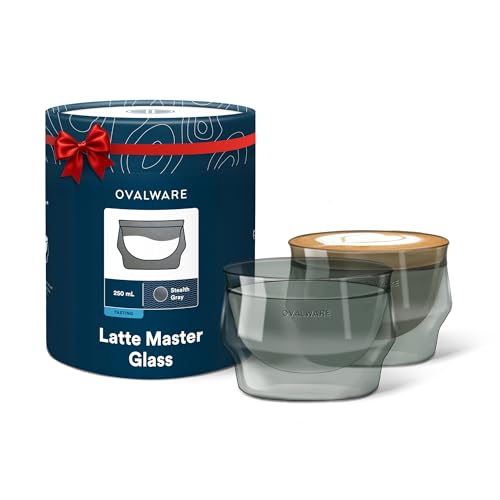 ovalware 8.5oz Double Wall Latte Cups